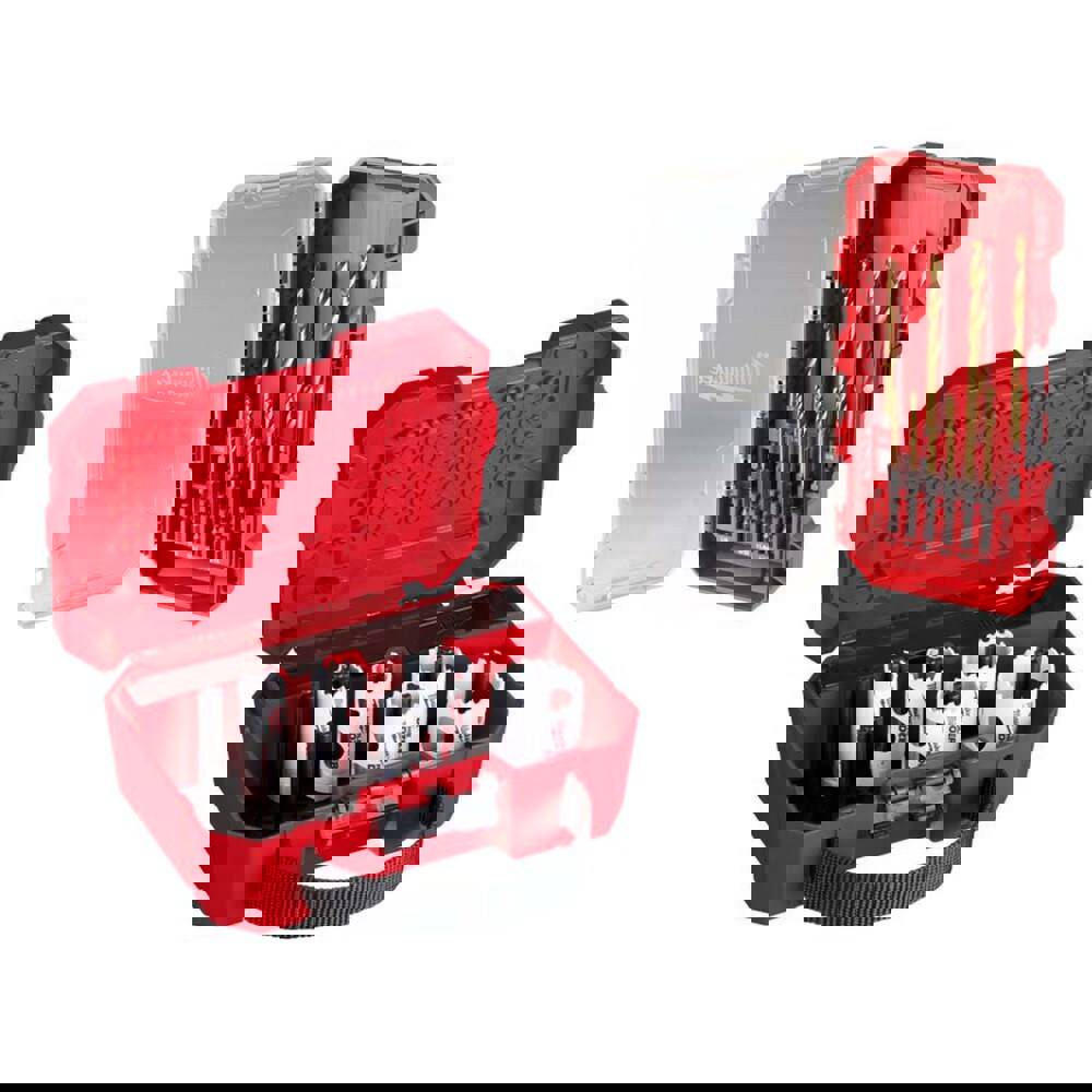Hole Saw Kits; Minimum Saw Diameter (Decimal Inch): 3/4 ; Maximum Saw Diameter (Decimal Inch): 1-1/2 ; Number of Hole Saws: 5 ; Cutting Edge Style: Toothed ; Material: Bi-Metal ; Material Application: Metal; Plastics; Composities; Wood